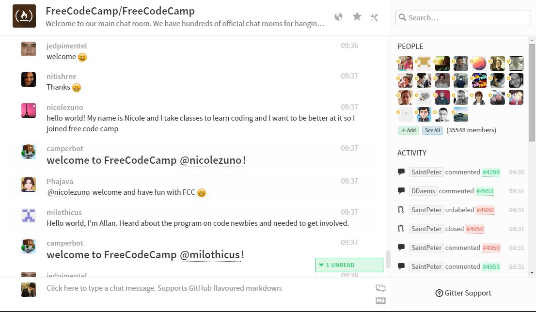Welcome to Free Code Camp